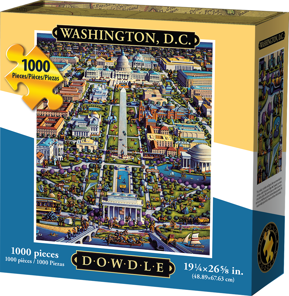 Washington D.C. 1000 Piece Puzzle - Quick Ship - Puzzlicious.com