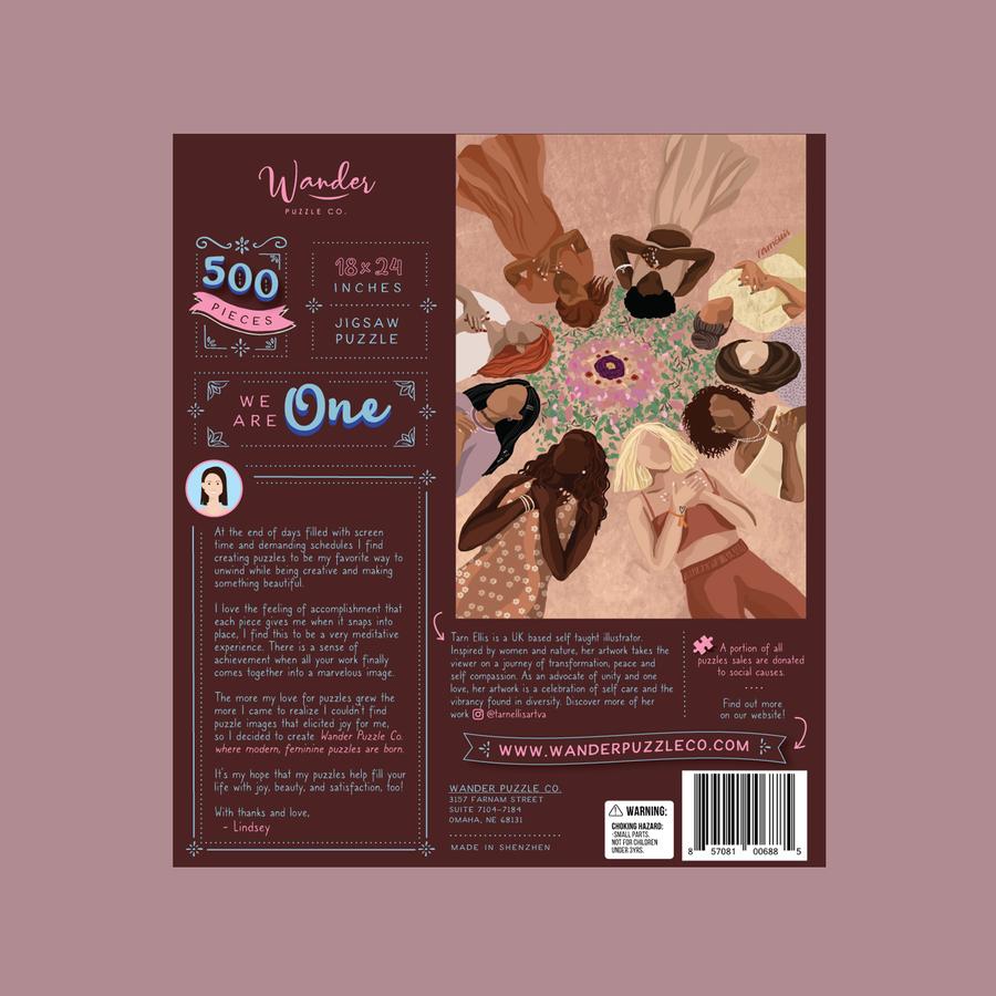 We Are One - 500 Piece Puzzle - Quick Ship - Puzzlicious.com