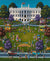White House Easter 500 Piece Puzzle - Quick Ship