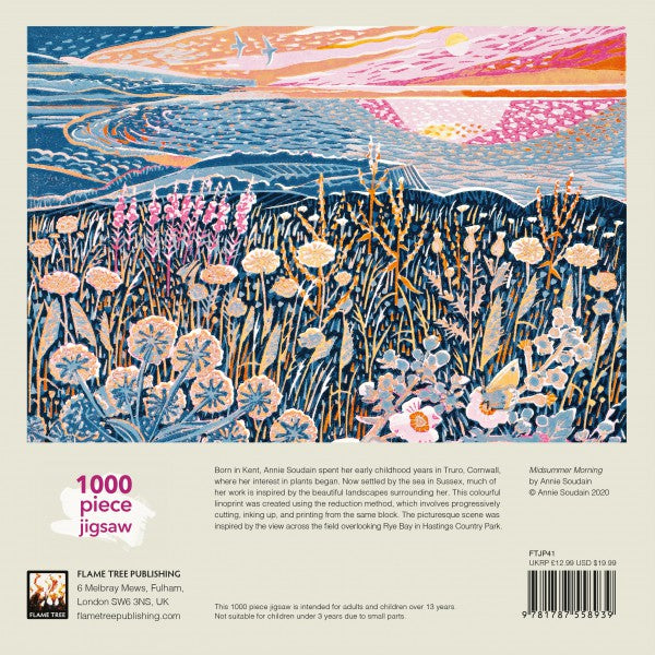 Annie Soudain: Midsummer Morning 1000 Piece Jigsaw Puzzle - Quick Ship - Puzzlicious.com