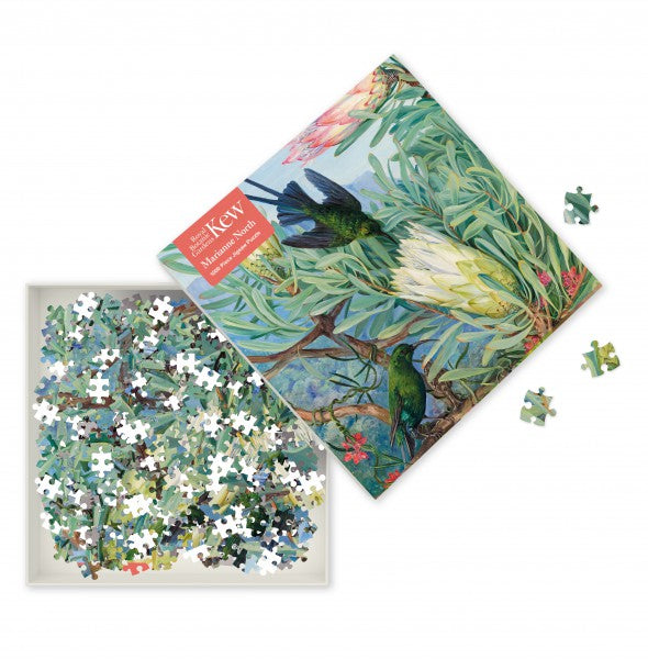 Marianne North: Honeyflowers and Honeysuckers 1000 Piece Jigsaw Puzzle - Quick Ship - Puzzlicious.com