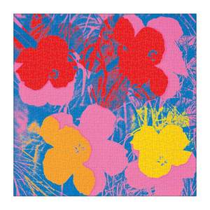 Andy Warhol Flowers 500 Piece Puzzle - Quick Ship - Puzzlicious.com