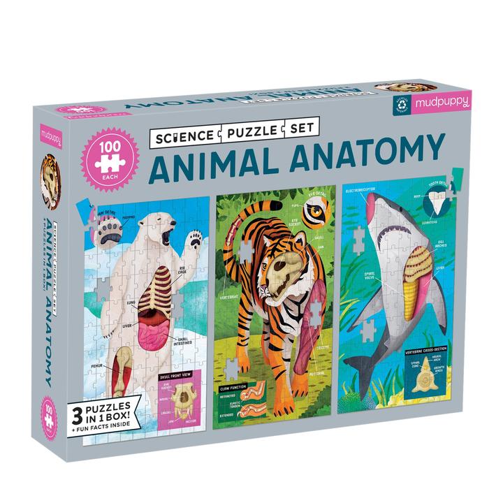 Animal Anatomy Science Puzzle Set - Quick Ship
