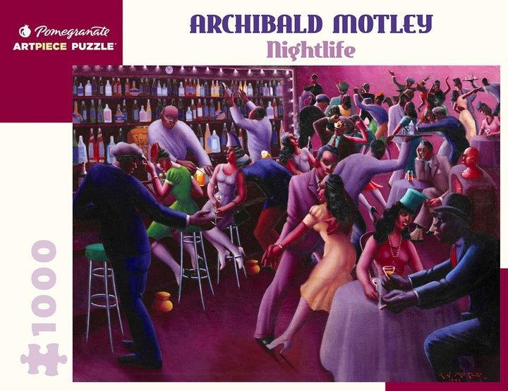 Archibald Motley: Nightlife 1000 Piece Jigsaw Puzzle - Quick Ship - Puzzlicious.com