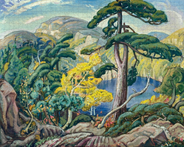 Arthur Lismer: Bright Land 1000 Piece Jigsaw Puzzle - Quick Ship - Puzzlicious.com