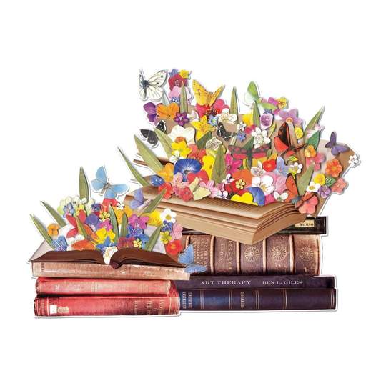 Blooming Books 750 Piece Jigsaw Puzzle - Quick Ship - Puzzlicious.com