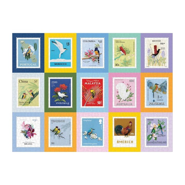 Birds of the World 1000 Piece Puzzle - Quick Ship - Puzzlicious.com