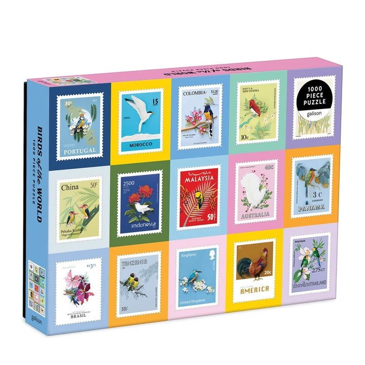 Birds of the World 1000 Piece Puzzle - Quick Ship - Puzzlicious.com