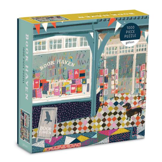 Book Haven 1000 Piece Puzzle - Quick Ship