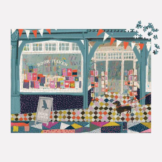 Book Haven 1000 Piece Puzzle - Quick Ship