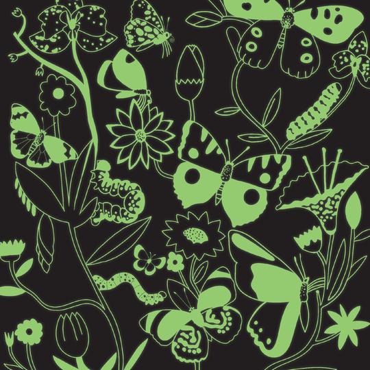 Glow in the Dark: Butterflies Illuminated 500 Piece Puzzle - Quick Ship - Puzzlicious.com