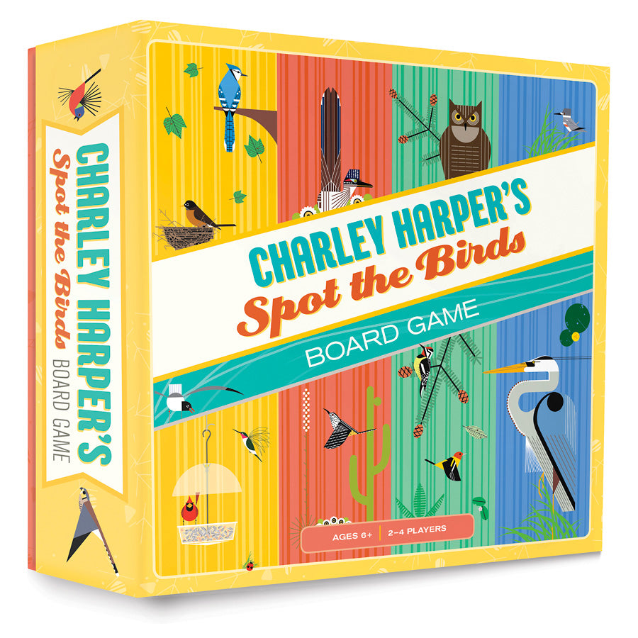 Charley Harper's Spot the Birds Board Game - Puzzlicious.com