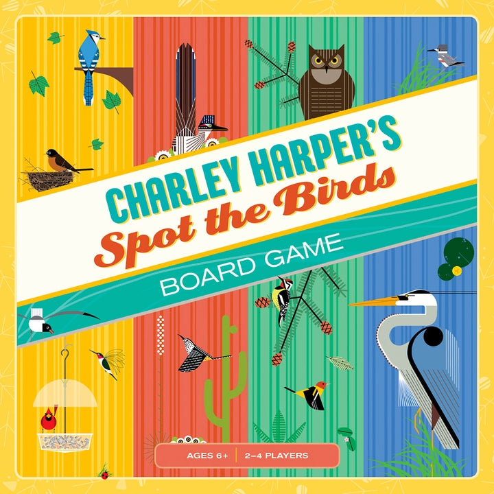 Charley Harper's Spot the Birds Board Game - Puzzlicious.com