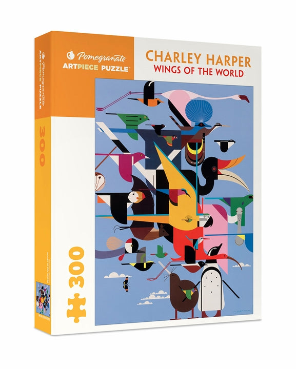 Charlie Harper: Wings of the World 300 Piece Jigsaw Puzzle - Quick Ship - Puzzlicious.com