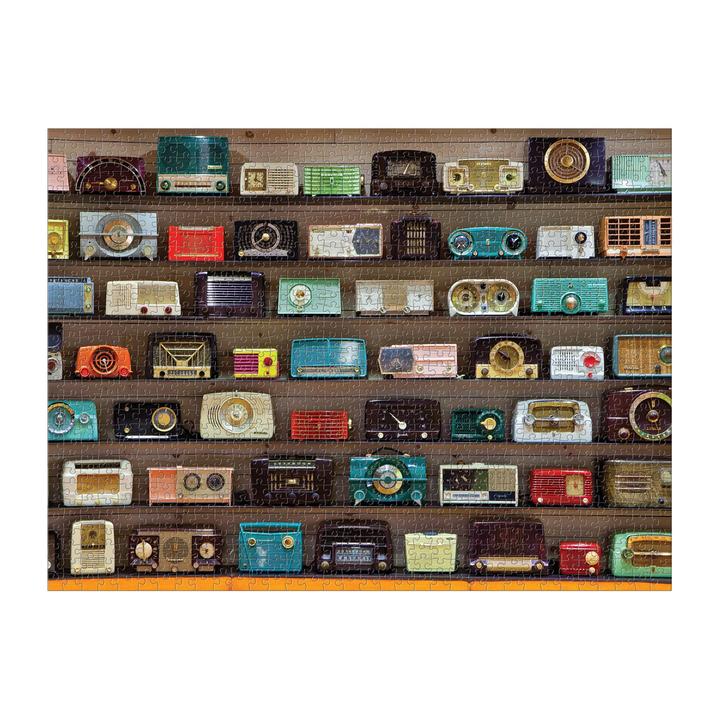 Chihuly Vintage Radios 1000 Piece Puzzle - Quick Ship - Puzzlicious.com