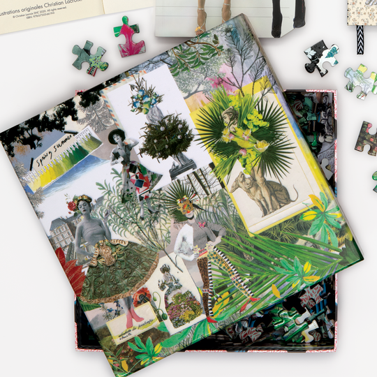 Christian Lacroix Heritage Collection Fashion Season Double-Sided 500 Piece Puzzle - Quick Ship - Puzzlicious.com