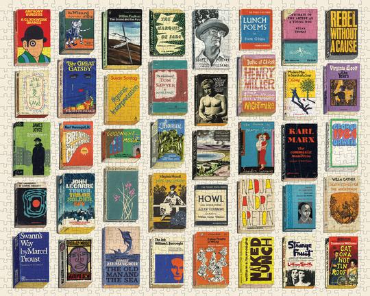 Classic Paperbacks 1000 Piece Puzzle - Quick Ship - Puzzlicious.com