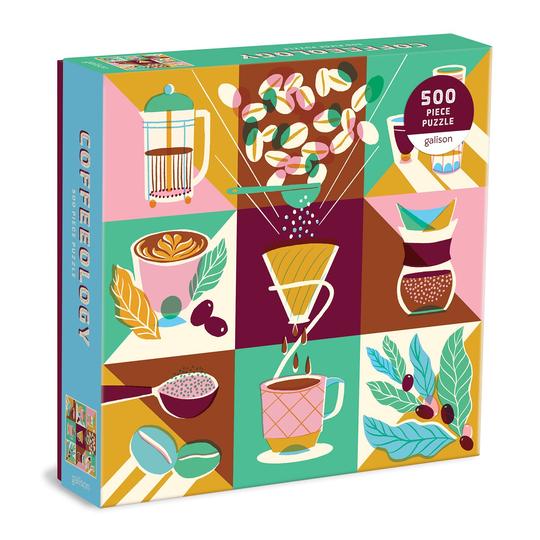 Coffeeology 500 Piece Puzzle - Quick Ship