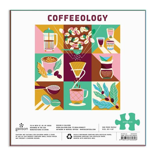 Coffeeology 500 Piece Puzzle - Quick Ship
