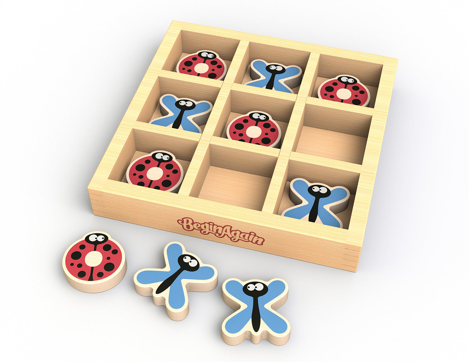 Tic Bug Toe - Quick Ship - Puzzlicious.com