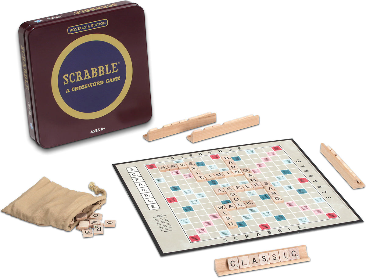 Scrabble - Nostalgia Tin - Quick Ship - Puzzlicious.com