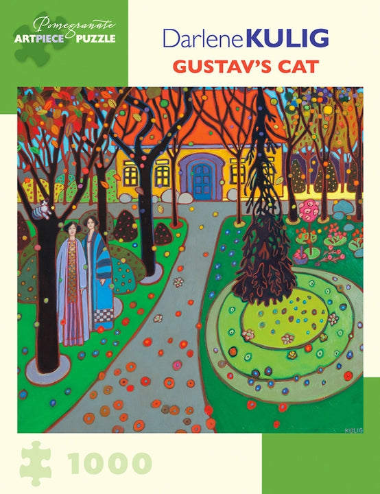 Darlene Kulig: Gustav&#39;s Cat 1000 Piece Jigsaw Puzzle - Quick Ship - Puzzlicious.com