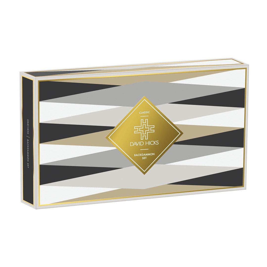David Hicks Backgammon Set - Quick Ship - Puzzlicious.com