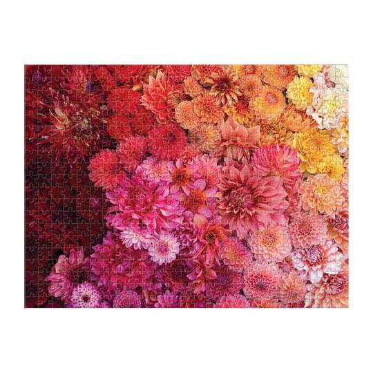 Floret Farm&#39;s Cut Flower Garden 500 Piece Double-Sided Puzzle - Quick Ship - Puzzlicious.com