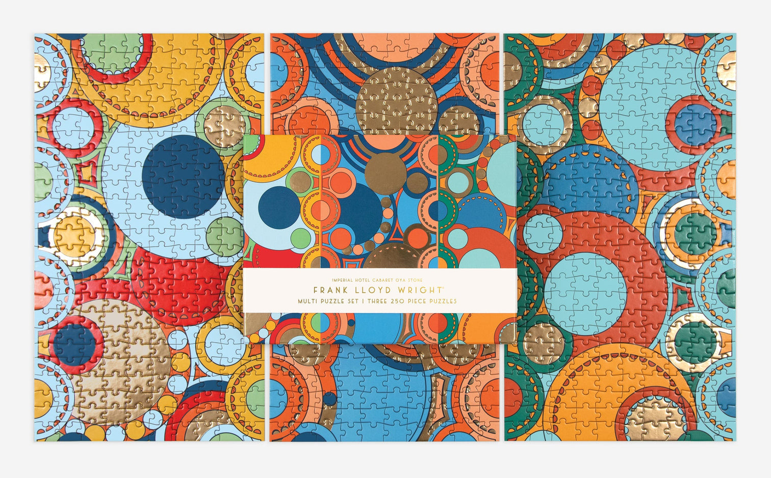 Frank Lloyd Wright Imperial Hotel Multi Puzzle Set