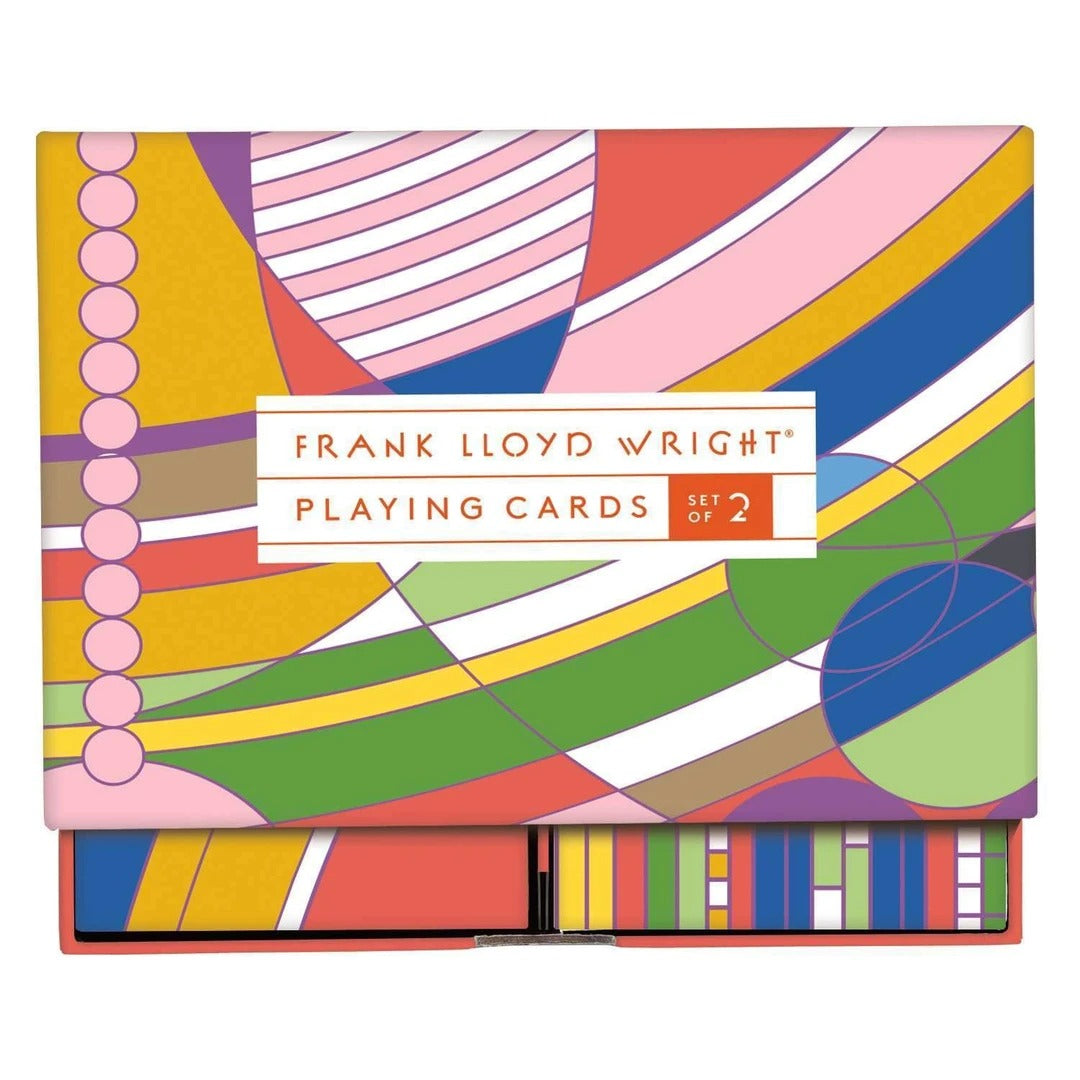 Frank Lloyd Wright Playing Card Set - Quick Ship - Puzzlicious.com