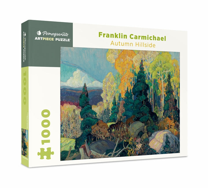 Franklin Carmichael: Autumn Hillside 1000 Piece Jigsaw Puzzle - Quick Ship - Puzzlicious.com