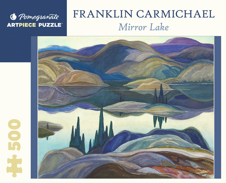 Franklin Carmichael: Mirror Lake 500 Piece Jigsaw Puzzle - Quick Ship - Puzzlicious.com