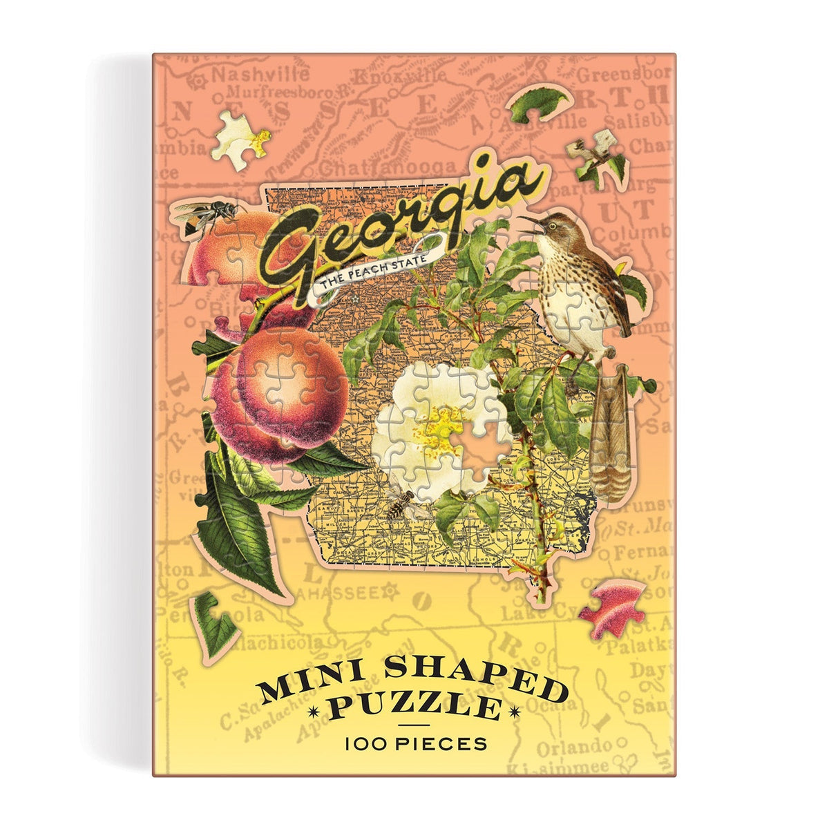 Wendy Gold&#39;s Georgia Mini Shaped 100 Piece Jigsaw Puzzle
