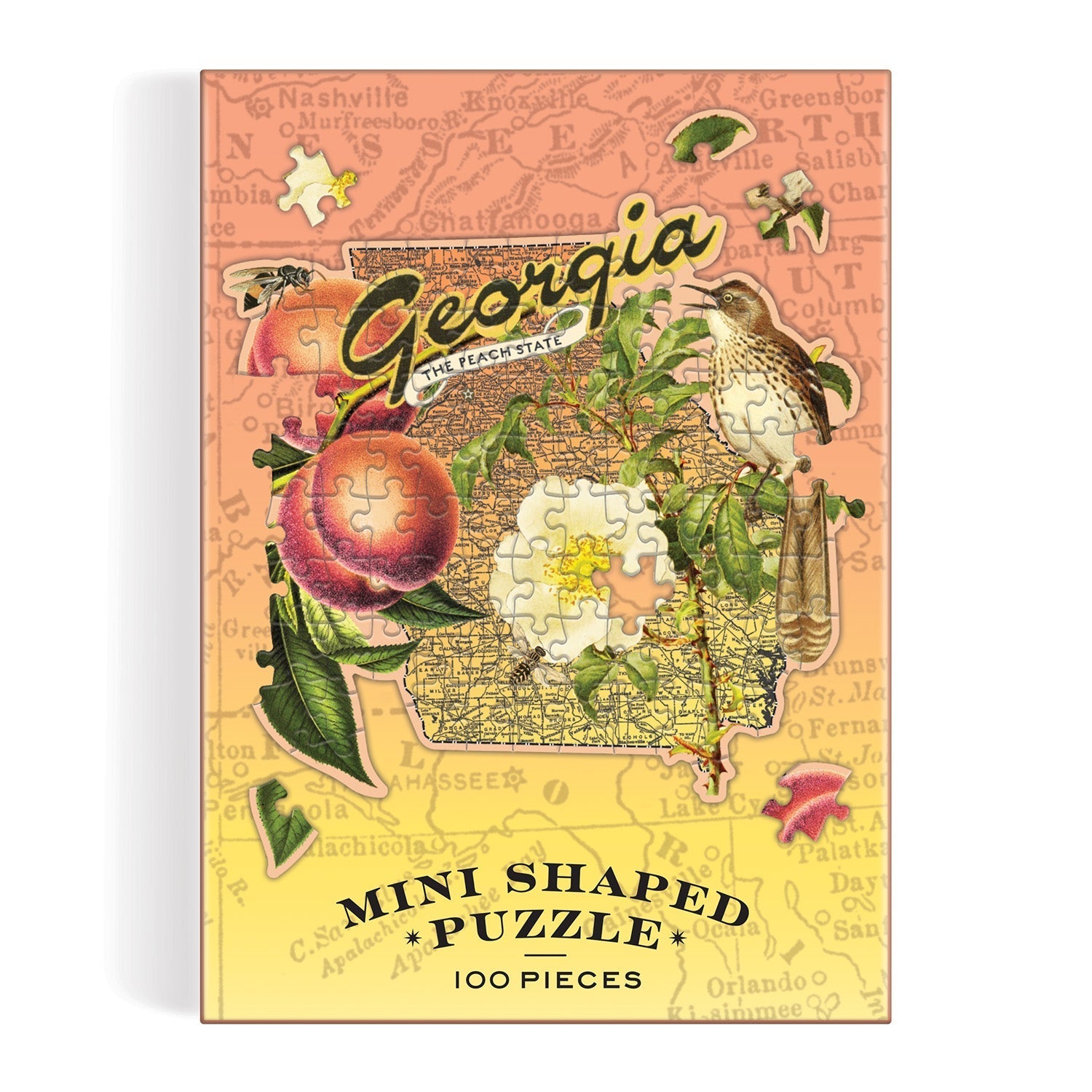 Wendy Gold's Georgia Mini Shaped 100 Piece Jigsaw Puzzle