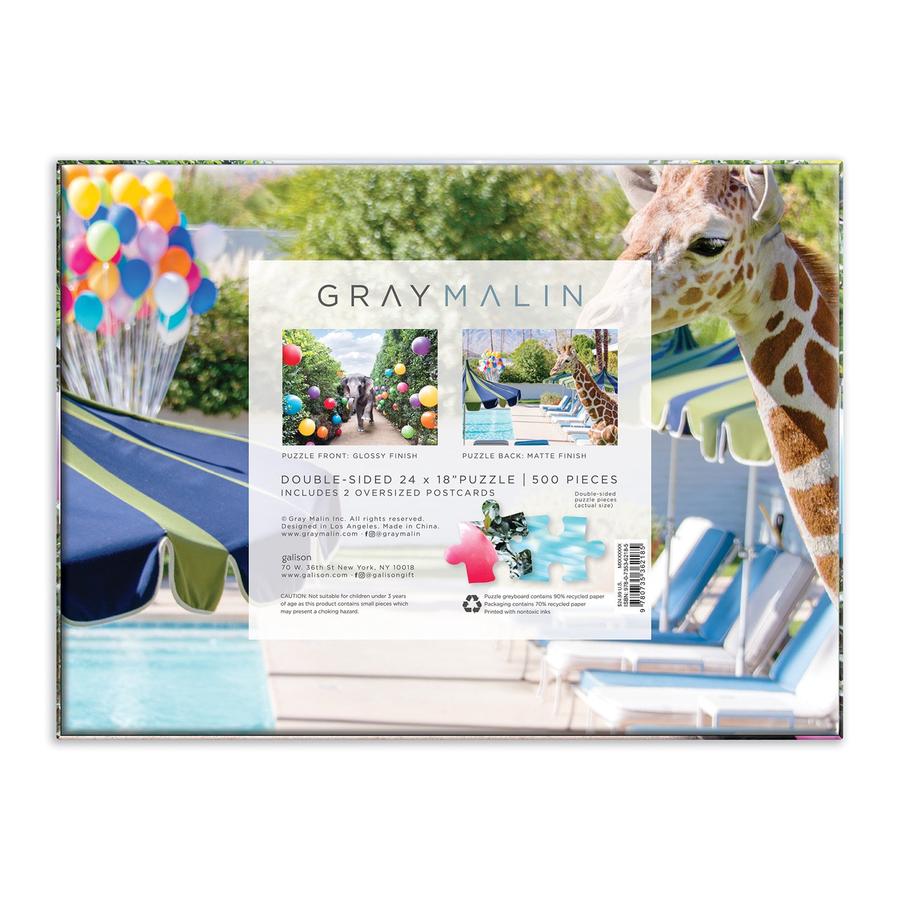 Gray Malin at the Parker Double-Sided 500 Piece Jigsaw Puzzle - Quick Ship - Puzzlicious.com
