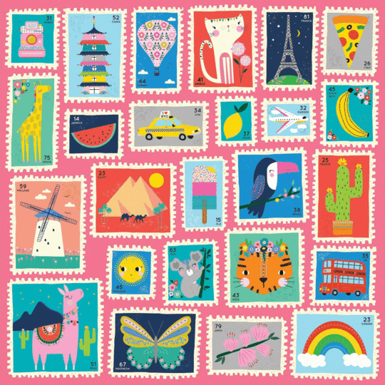 Hello from Around the World 500 Piece Puzzle - Quick Ship - Puzzlicious.com