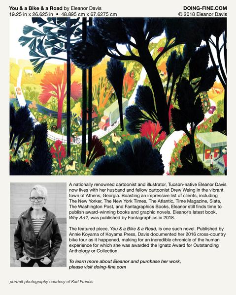 Eleanor Davis' You & a Bike & a Road 1000 Piece Jigsaw Puzzle - Quick Ship - Puzzlicious.com