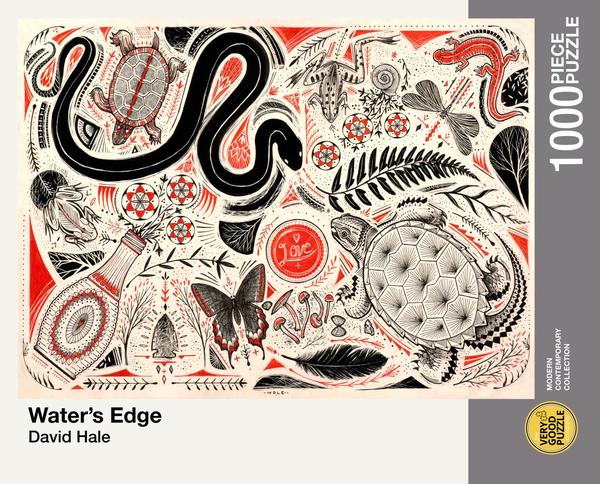 David Hale&#39;s Water&#39;s Edge 1000 Piece Jigsaw Puzzle - Quick Ship - Puzzlicious.com