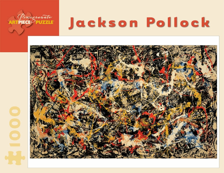 Jackson Pollack: Convergence 1000 Piece Jigsaw Puzzle - Quick Ship - Puzzlicious.com