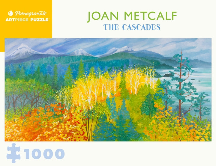 Joan Metcalf: The Cascades 1000 Piece Jigsaw Puzzle - Quick Ship - Puzzlicious.com
