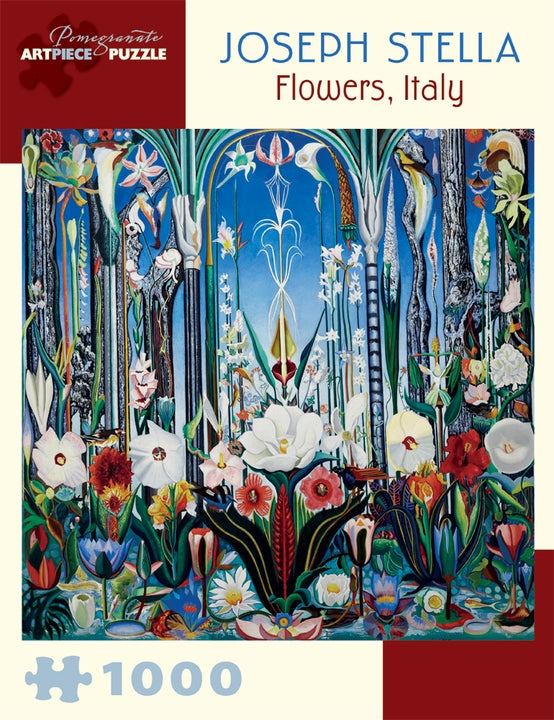 Joseph Stella: Flowers, Italy 1000 Piece Jigsaw Puzzle - Quick Ship - Puzzlicious.com