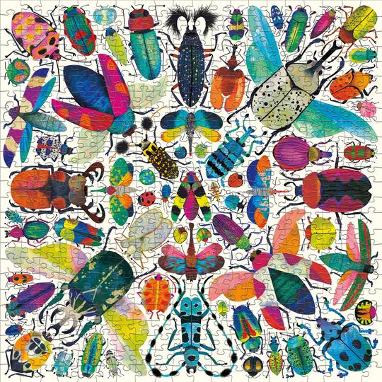 Kaleido Beetles 500 Piece Puzzle - Quick Ship - Puzzlicious.com