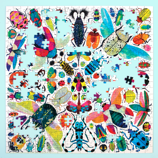 Kaleido Beetles 500 Piece Puzzle - Quick Ship - Puzzlicious.com