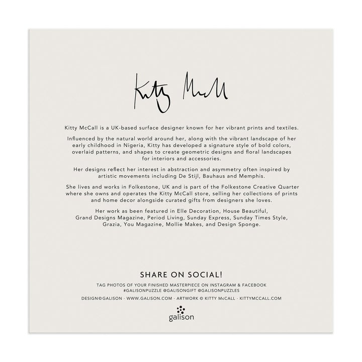 Kitty McCall Lost in the Garden 500 Piece Jigsaw Puzzle - Quick Ship