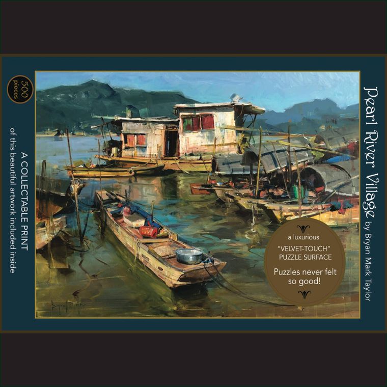 Pearl River Village 500 Piece Puzzle - Quick Ship - Puzzlicious.com