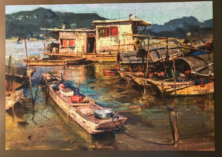 Pearl River Village 500 Piece Puzzle - Quick Ship - Puzzlicious.com