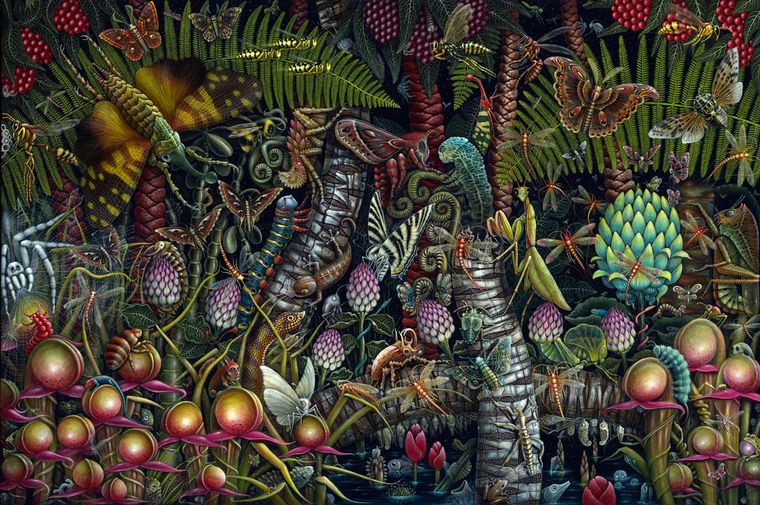 Microcosmic Garden 500 Piece Puzzle - Quick Ship - Puzzlicious.com