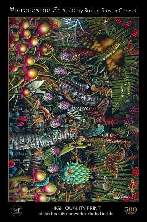 Microcosmic Garden 500 Piece Puzzle - Quick Ship - Puzzlicious.com