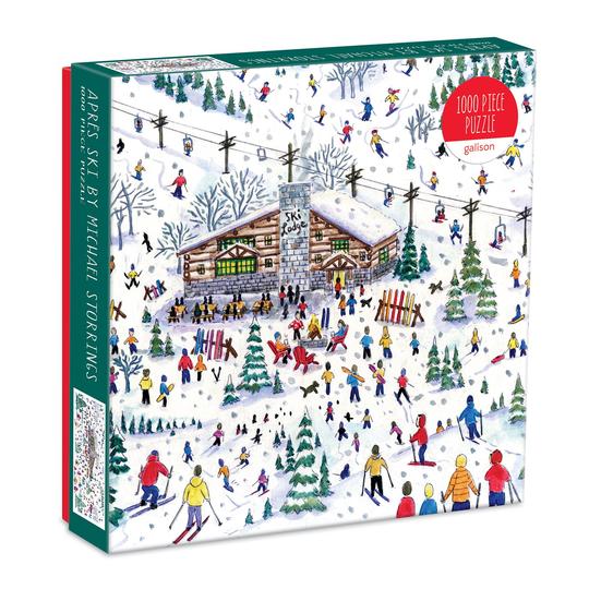 Michael Storrings Apres Ski 1000 Piece Puzzle - Quick Ship - Puzzlicious.com