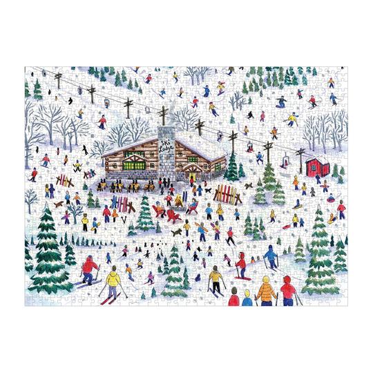 Michael Storrings Apres Ski 1000 Piece Puzzle - Quick Ship - Puzzlicious.com